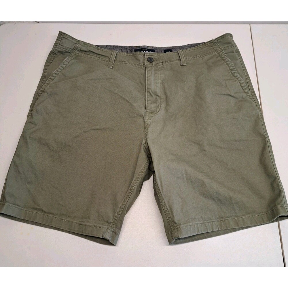Lucky Brand Saturday Stretch Men’s Shorts Size 40 Olive Green